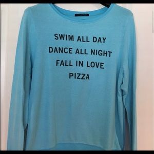 Wildfox Sweatshirt Size Large EUC